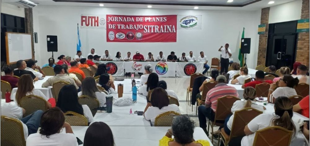 Honduras: En un contexto de grandes desaf�os, SITRAINA socializa sus planes de trabajo