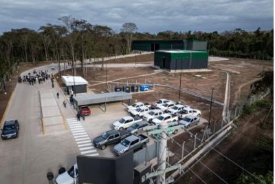 Sadir honr� a San Cayetano en Caimancito y puso en marcha una nueva planta de GIRSU