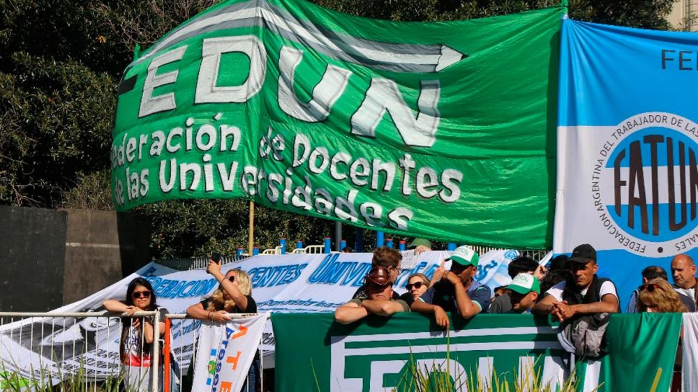 La FEDUN registr� que fue �casi total� el acatamiento al paro en las universidades