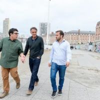 La Provincia destac� la obra y anticip� la segunda etapa en Mar del Plata: �No queremos una Rambla con parches�
