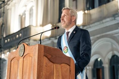 Rogelio Frigerio homenaje� a San Mart�n en el aniversario de su fallecimiento