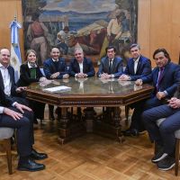 Santilli y Caputo avanzaron en un acuerdo con los gobernadores del Norte para que apoyen la ley de zonas fr�as en el Senado