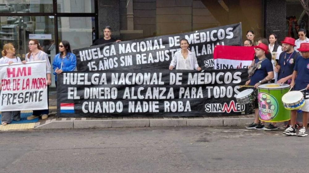 Paraguay: m�dicos inician una huelga nacional de 96 horas por la reducci�n de la carga horaria