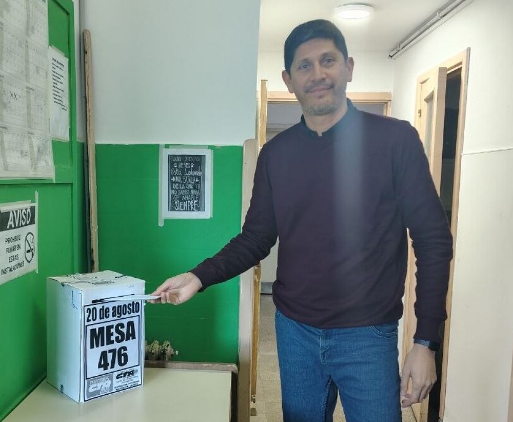 Ezequiel Navarro fue reelecto Secretario General de la CTA Aut�noma Mar del Plata: �Contundente participaci�n y respaldo en las urnas�
