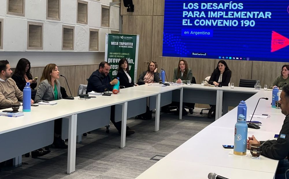 El RENATRE particip� en la articulaci�n para la implementaci�n del Convenio 190 de la OIT en La Pampa