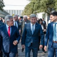 Mart�n Llaryora, Pullaro y Frigerio visitan a Santilli: la reforma electoral, en la agenda con tinta invisible