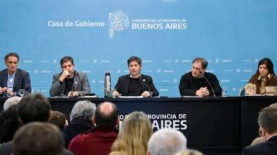 Kicillof prepara a la Provincia para el �S�per Ni�o� y acusa a Milei de retener $2,3 billones
