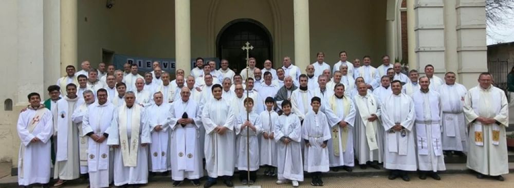 Encuentro del clero entrerriano en la ciudad de Rosario del Tala