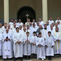 Encuentro del clero entrerriano en la ciudad de Rosario del Tala