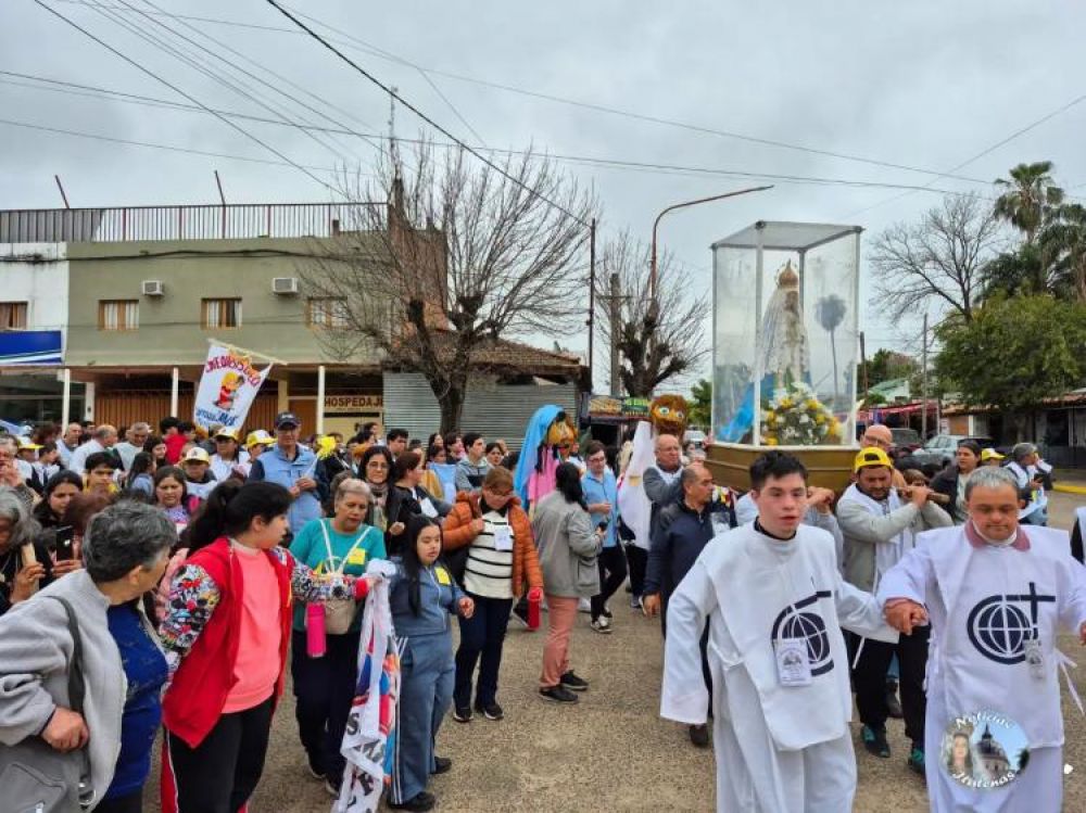 Itat� recibi� la Peregrinaci�n de las Familias de la Catequesis Especial del NEA