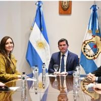Victoria Villarruel viaj� a San Juan y se mostr� con un gobernador cercano a Javier Milei