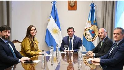Victoria Villarruel viaj� a San Juan y se mostr� con un gobernador cercano a Javier Milei