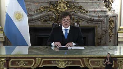 �Te parec�s bastante a Galtieri�: la dura respuesta de Rodolfo Aguiar a la cadena nacional de Javier Milei