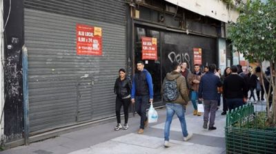 Se registraron m�s locales vac�os en la ciudad durante el �ltimo bimestre y se duplicaron los sitios en alquiler