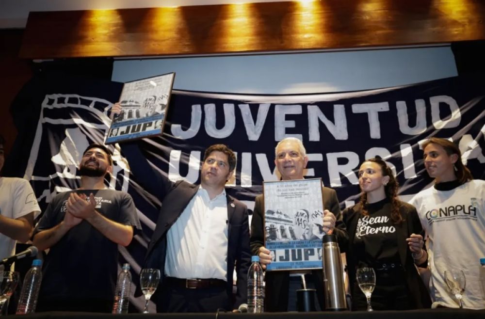 Kicillof: �No tengo ninguna duda de que millones de pibes van a militar para que se vaya Milei�