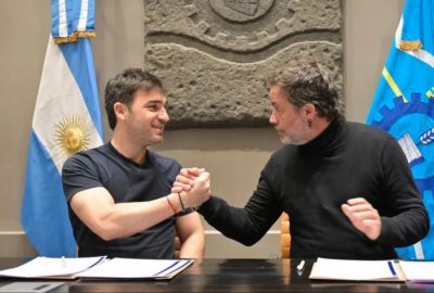Torres firm� un convenio con Gast�n Pauls para fortalecer la prevenci�n de adicciones y consumos problem�ticos en Chubut
