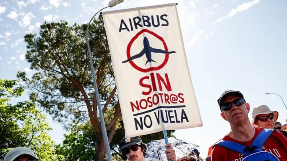 Airbus y los sindicatos alcanzan un preacuerdo para destrabar la huelga tras la mediaci�n del Gobierno espa�ol