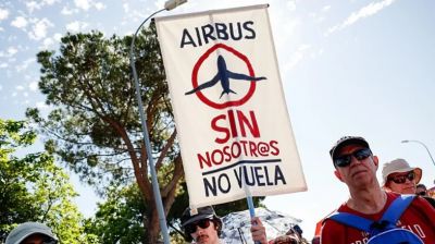 Airbus y los sindicatos alcanzan un preacuerdo para destrabar la huelga tras la mediaci�n del Gobierno espa�ol