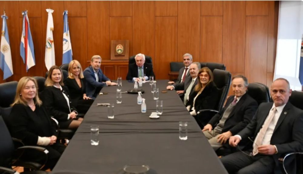 Rogelio Frigerio se reuni� con el STJ: analizaron el presupuesto, obras y nuevos organismos judiciales