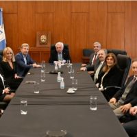 Rogelio Frigerio se reuni� con el STJ: analizaron el presupuesto, obras y nuevos organismos judiciales