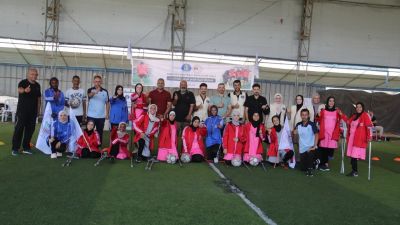 C�mo el f�tbol ayuda a las mujeres amputadas de Gaza a superar las heridas del genocidio de Israel