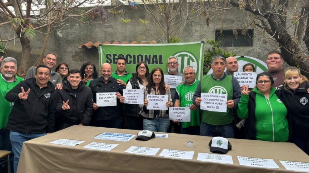 La Justicia orden� reinstalar a un delegado de ATE en Nucleoel�ctrica