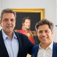 Axel Kicillof y Sergio Massa, en un 