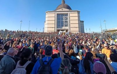 M�s de 700 peregrinos caminaron desde Pergamino hasta San Nicol�s