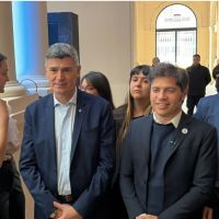 El MDF festeja la foto de Axel Kicillof con Passerini: 
