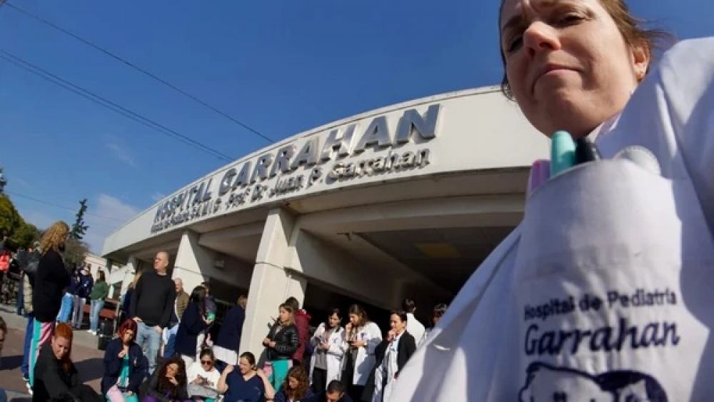 Trabajadores del Garrahan preparan una 