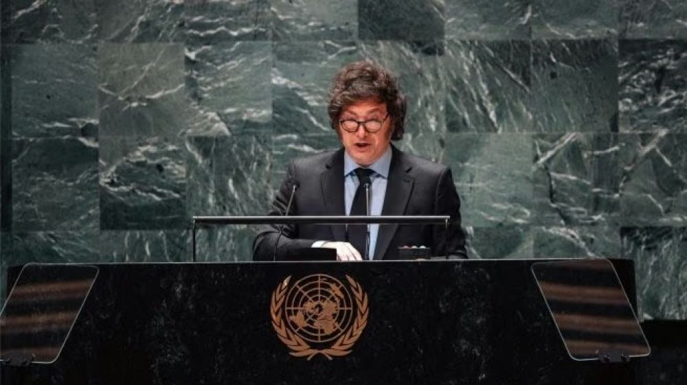 Malvinas, IA y cr�ticas a la agenda global: Los ejes del discurso de Javier Milei ante la ONU