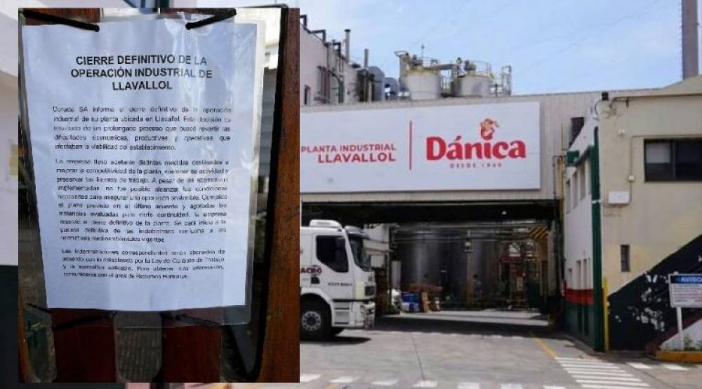 Industricidio: D�nica vuelve a cerrar en Llavallol y 30 trabajadores quedan en riesgo