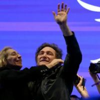 La primera grieta entre los Milei