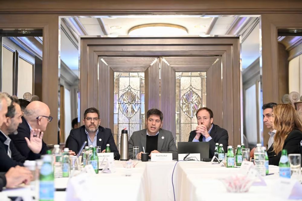 En Nueva York, Kicillof afronta un test clave con fondos de inversi�n y asiste a un foro progresista con Mamdani