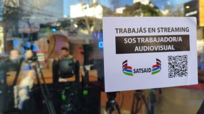 El SATSAID denunci� la precarizaci�n laboral en el streaming