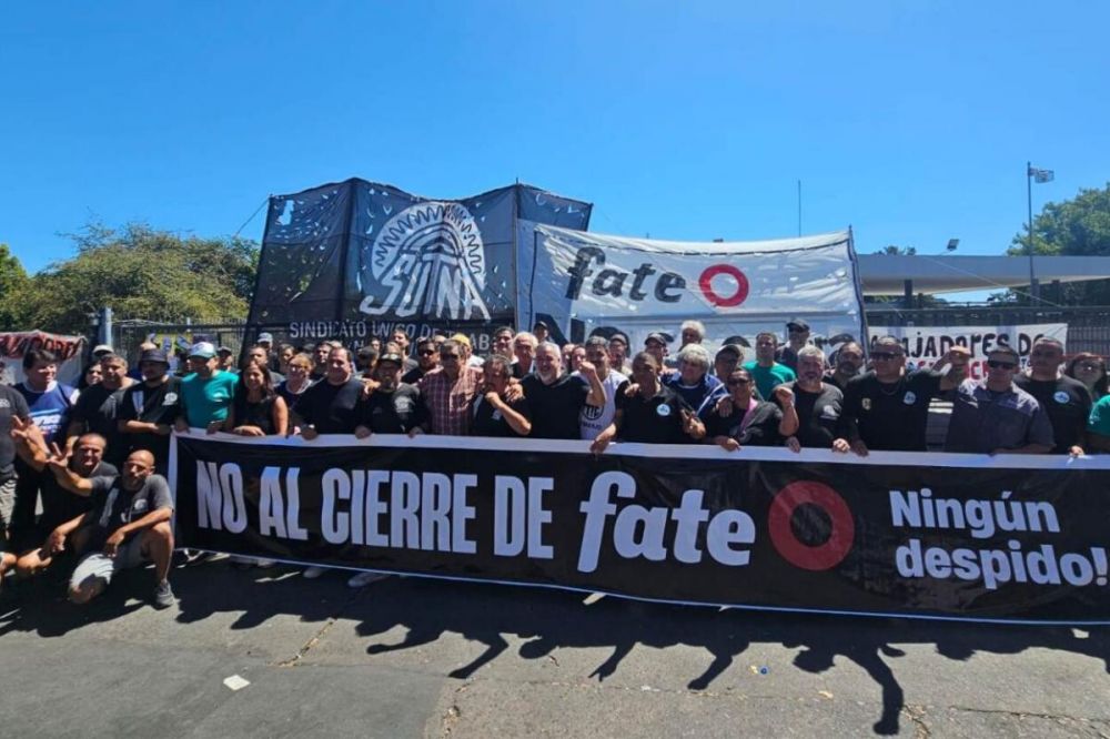 La Justicia hizo lugar al recurso presentado por el gremio y dej� en suspenso el desalojo de la planta de FATE