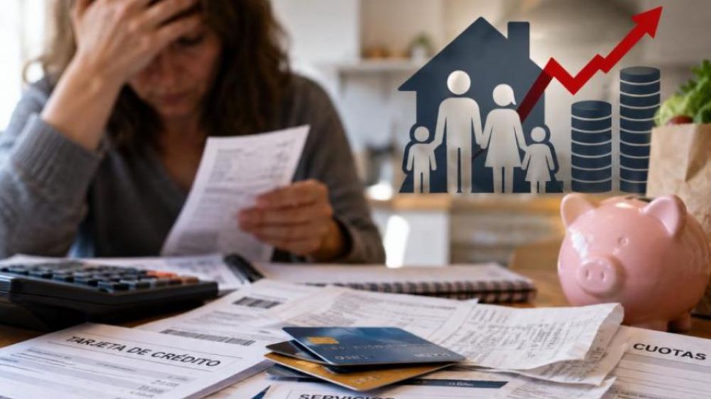 El 82% de los hogares argentinos tiene deudas y m�s de un tercio ya enfrenta problemas para pagarlas