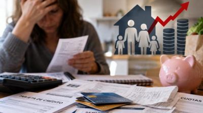 El 82% de los hogares argentinos tiene deudas y m�s de un tercio ya enfrenta problemas para pagarlas