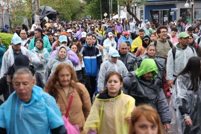 Peregrinaci�n a Luj�n: Garc�a Cuerva afirm� que el pa�s acumula �abrazos pendientes� y apunt� contra la descalificaci�n y la violencia
