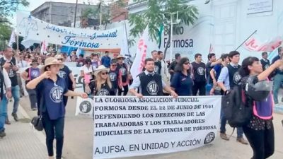 Judiciales de Mendoza, Tierra del Fuego, Formosa y Naci�n van al paro contra el ajuste salarial y la p�rdida de derechos