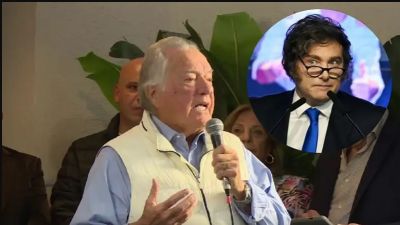 Barrionuevo dijo que Milei �es tan boludo que no sabe lo que est� pasando� y que �hay que sostenerlo� para que termine su mandato �aunque sea en muletas�