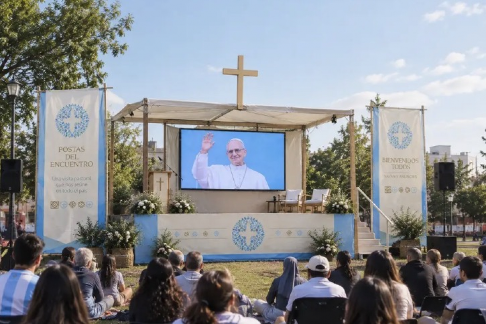 As� vivir�n la visita del Papa quienes no puedan viajar a verlo
