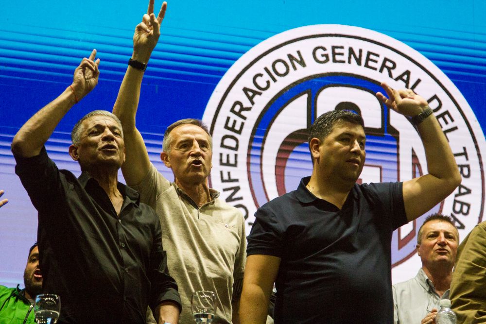 Movilizaci�n a Azopardo, oradores de la casa, la plana mayor del PJ como invitada y transmisi�n en vivo: el 17 de octubre que prepara la CGT