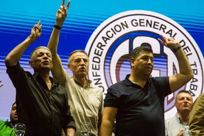 Movilizaci�n a Azopardo, oradores de la casa, la plana mayor del PJ como invitada y transmisi�n en vivo: el 17 de octubre que prepara la CGT