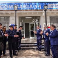 Seguridad: Orrego inaugur� la refuncionalizaci�n de la Comisar�a de Zonda