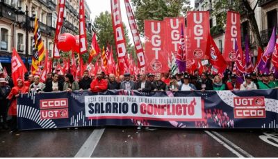 Espa�a: sindicatos reclaman aumentos salariales de hasta el 18% para 240.000 trabajadores de grandes comercios