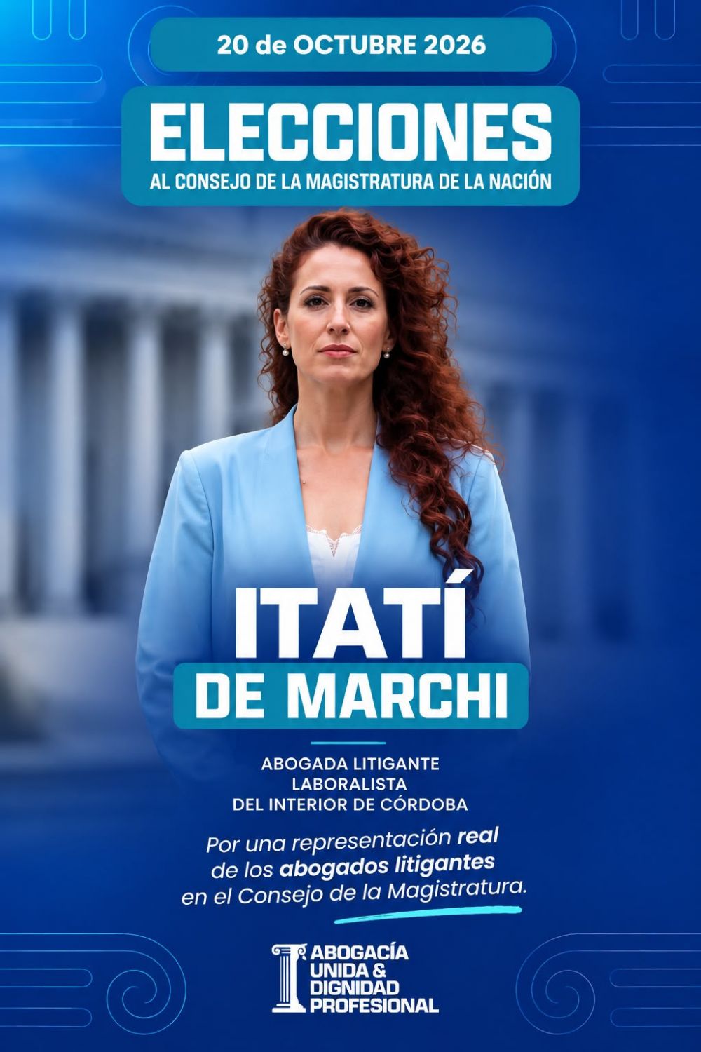 El pr�ximo 20 de octubre se realizan las elecciones de representantes de la abogac�a en el Consejo de la Magistratura