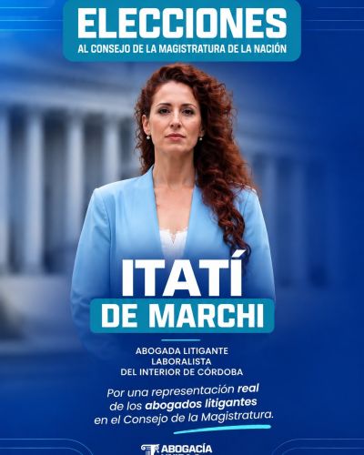 El pr�ximo 20 de octubre se realizan las elecciones de representantes de la abogac�a en el Consejo de la Magistratura