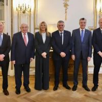 Horacio Mar�n busc� contagiar de �pica a un c�rculo rojo que avala el rumbo pero encuentra l�mites en la econom�a real
