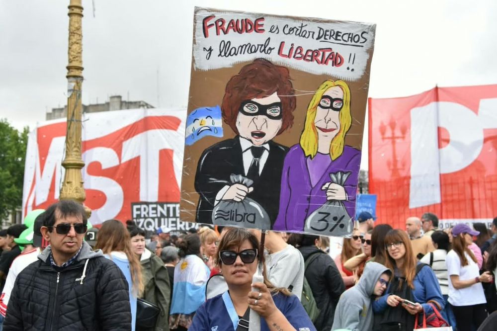 La marcha por las universidades, una foto gran angular de la bronca contra Javier Milei